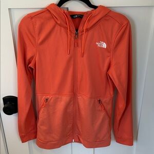 The North Face | Women’s Orange Full-Zip Jacket (Size Small)